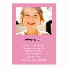 Birthday Invitations Card Set image 3