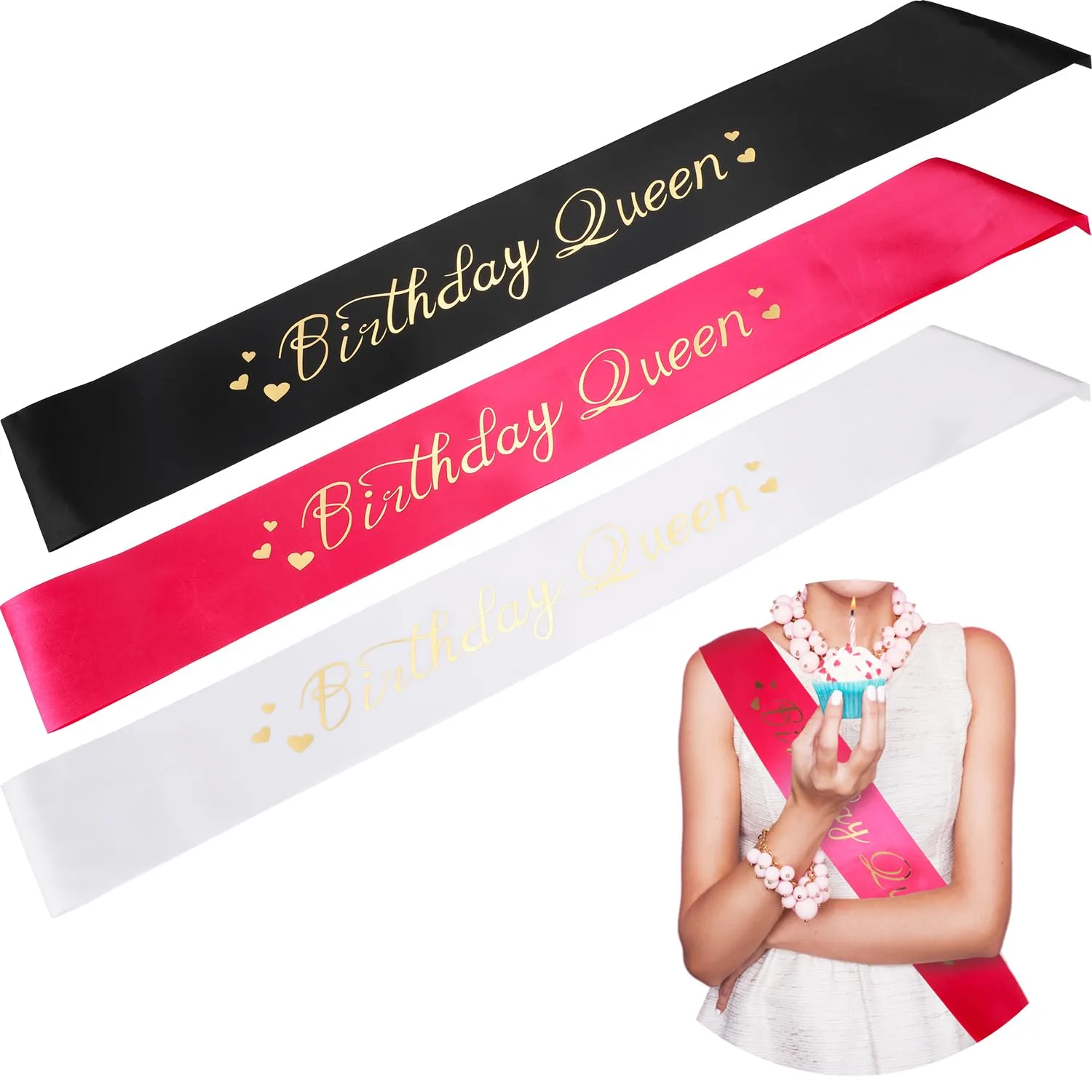 Birthday Sashes Set