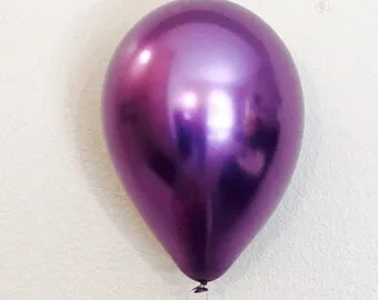 Chrome Latex Balloons image 2