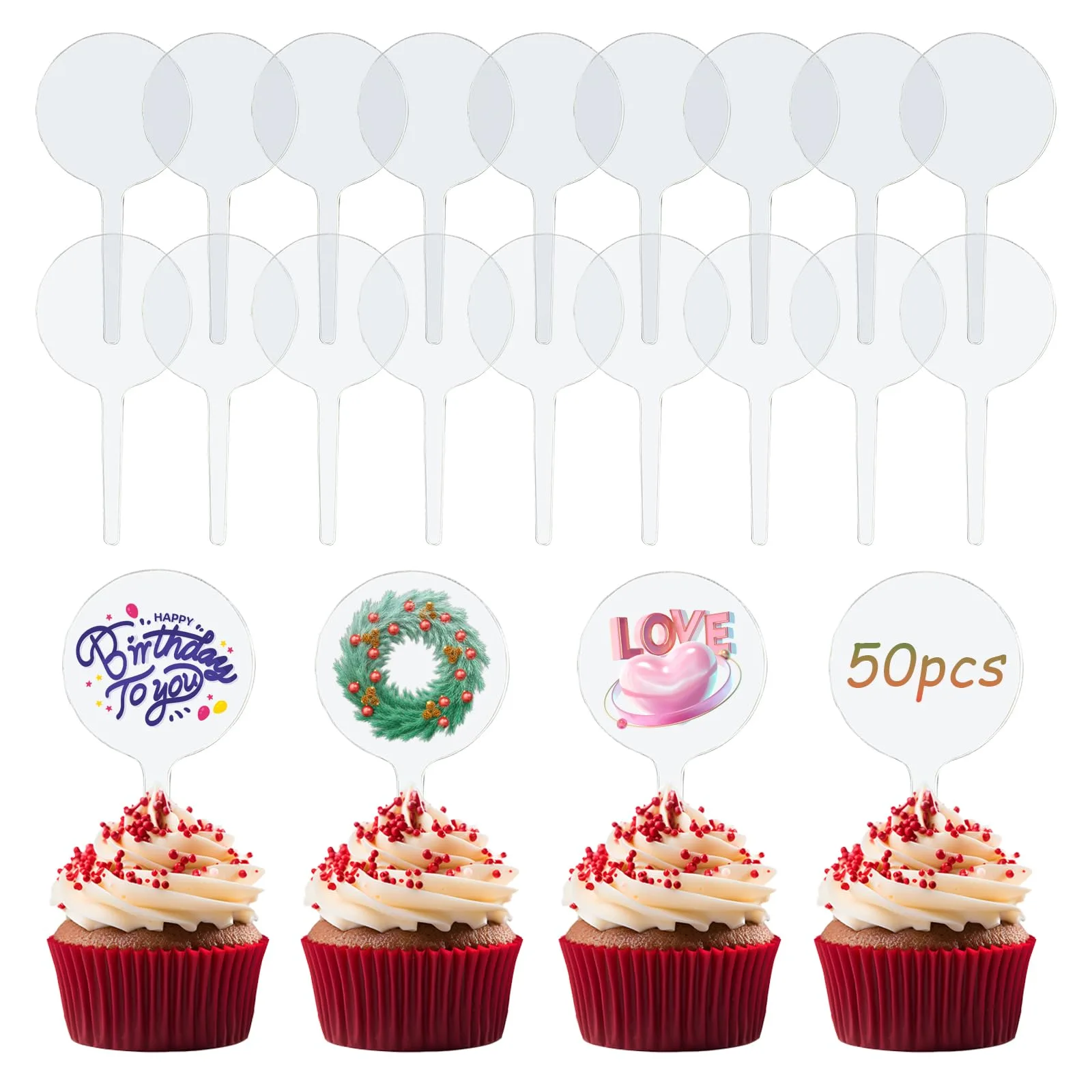 Cupcake Toppers Set