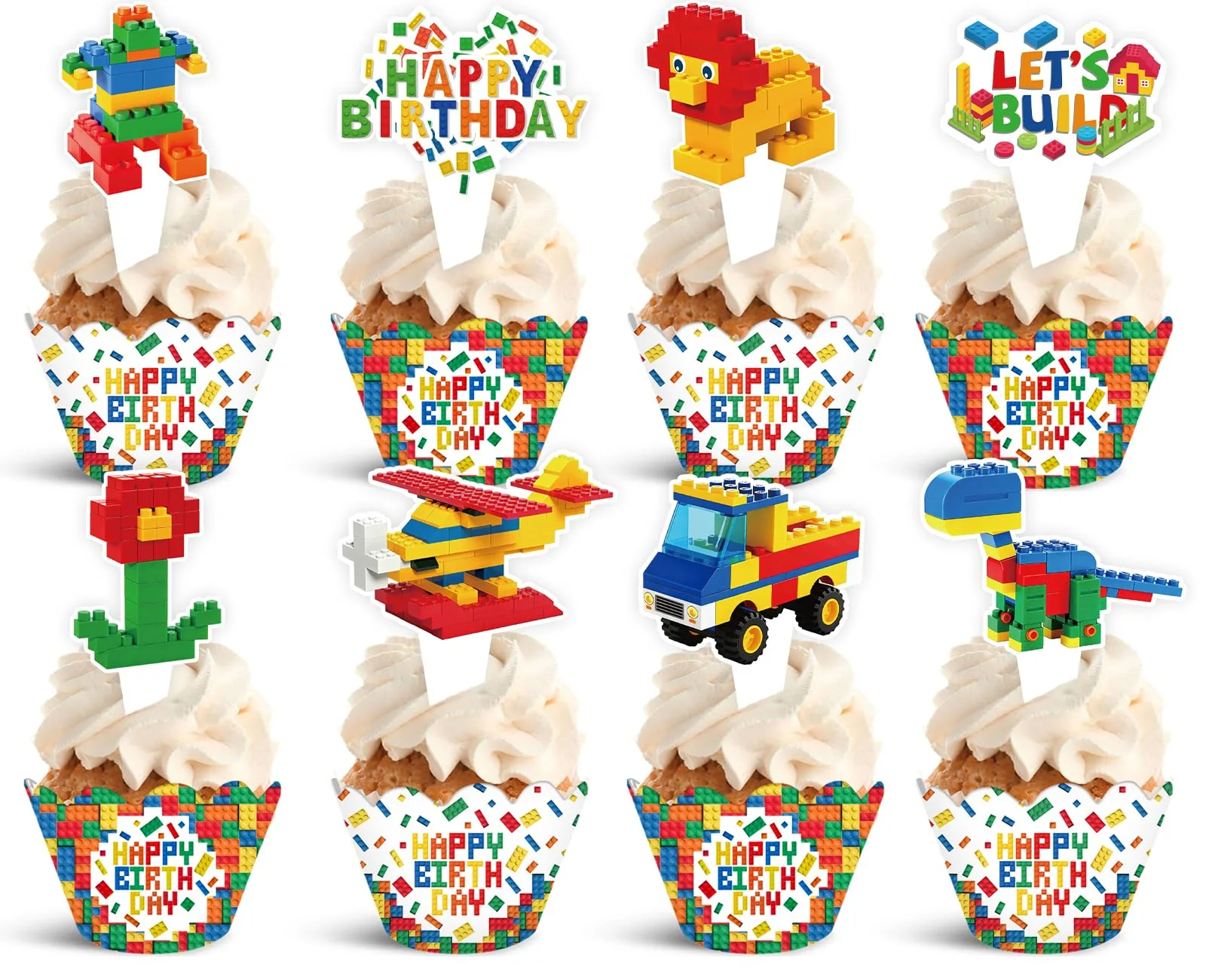 Cupcake Wrappers and Toppers image 3