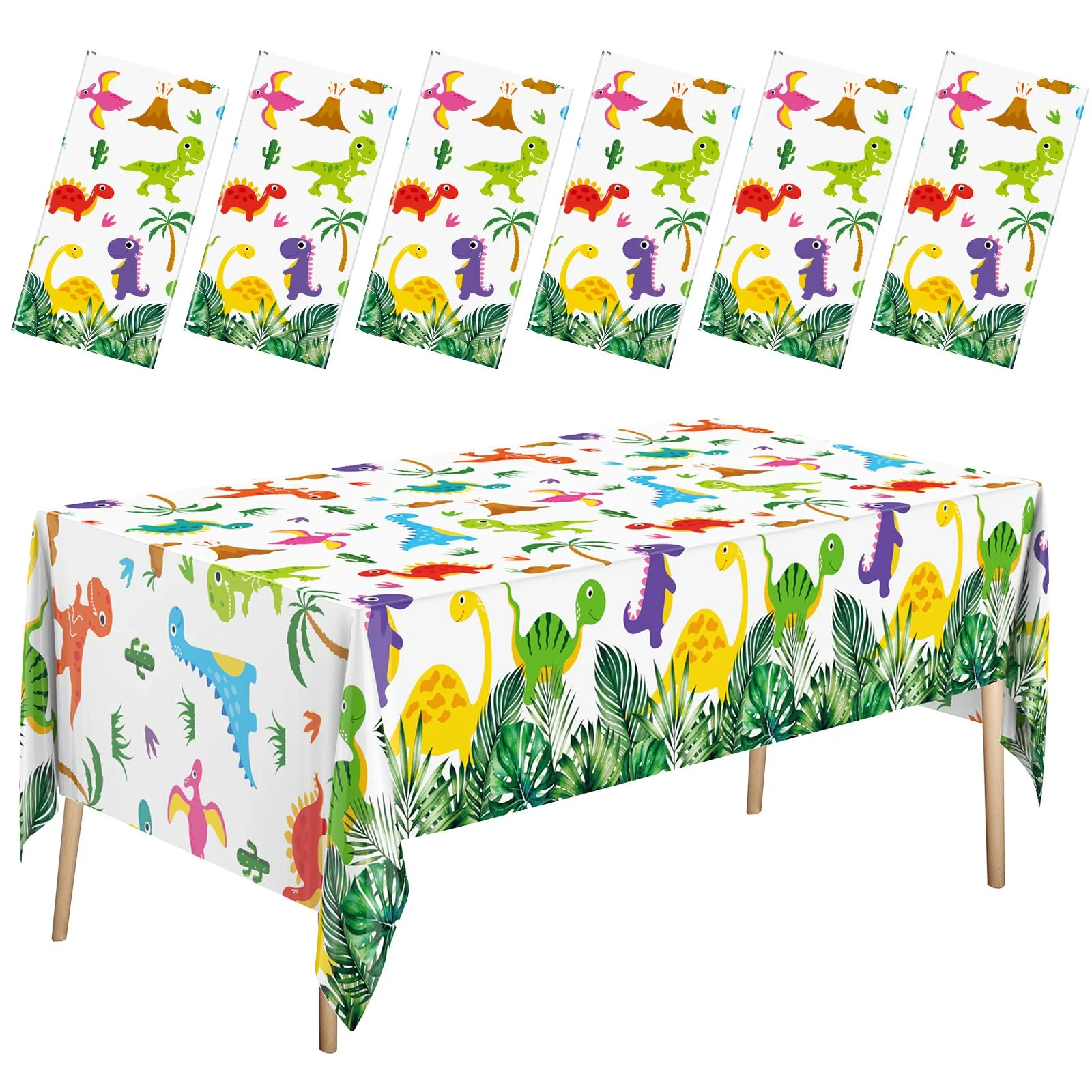 Dinosaur Party Tablecloth image 2