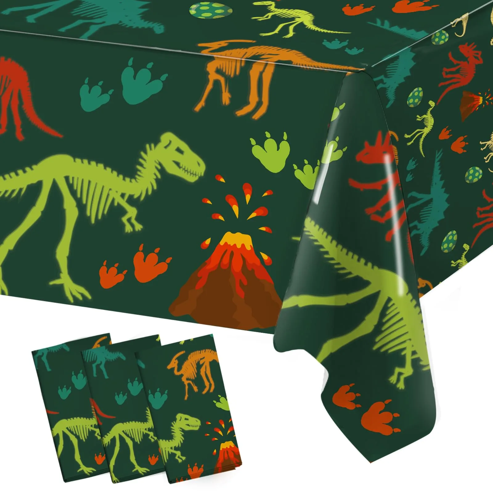 Dinosaur Party Tablecloth image 3