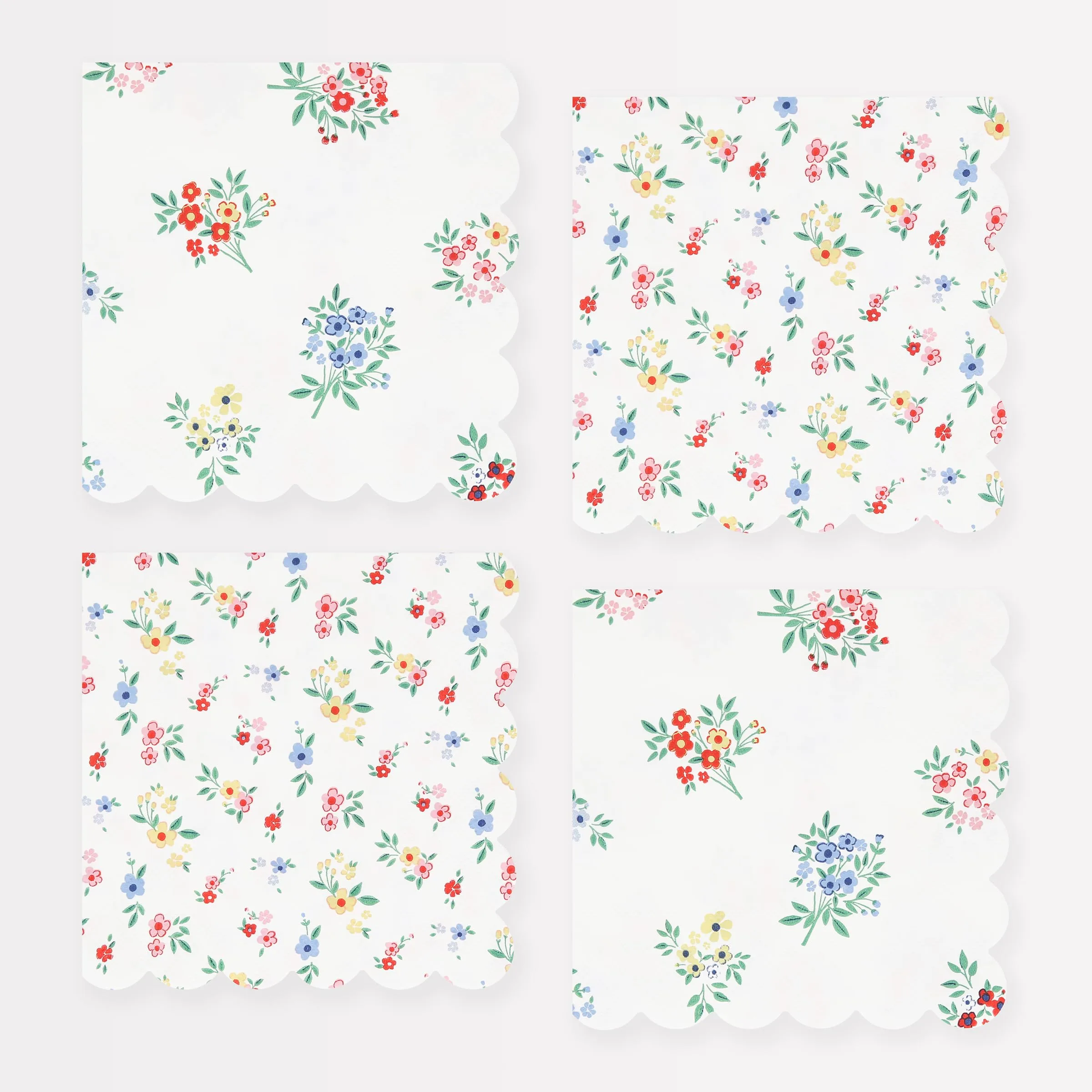 Floral Paper Napkins