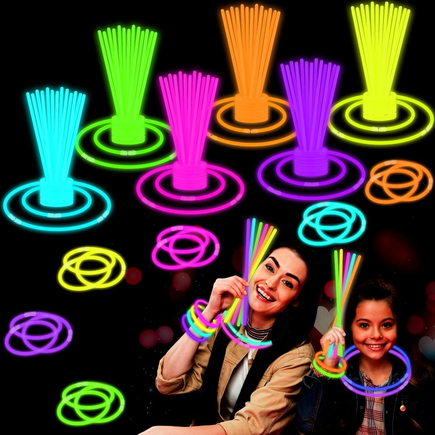 Glow Bracelets Party Pack