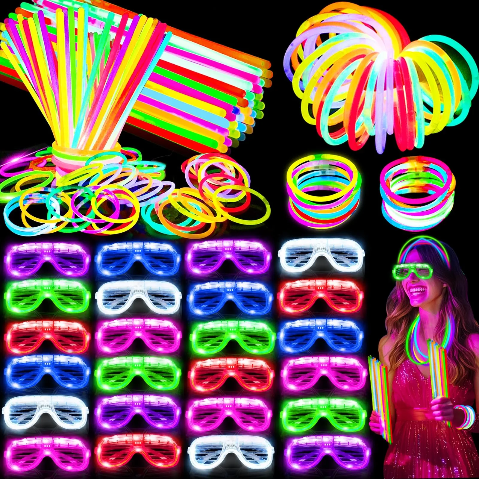 Glow Bracelets Party Pack image 2
