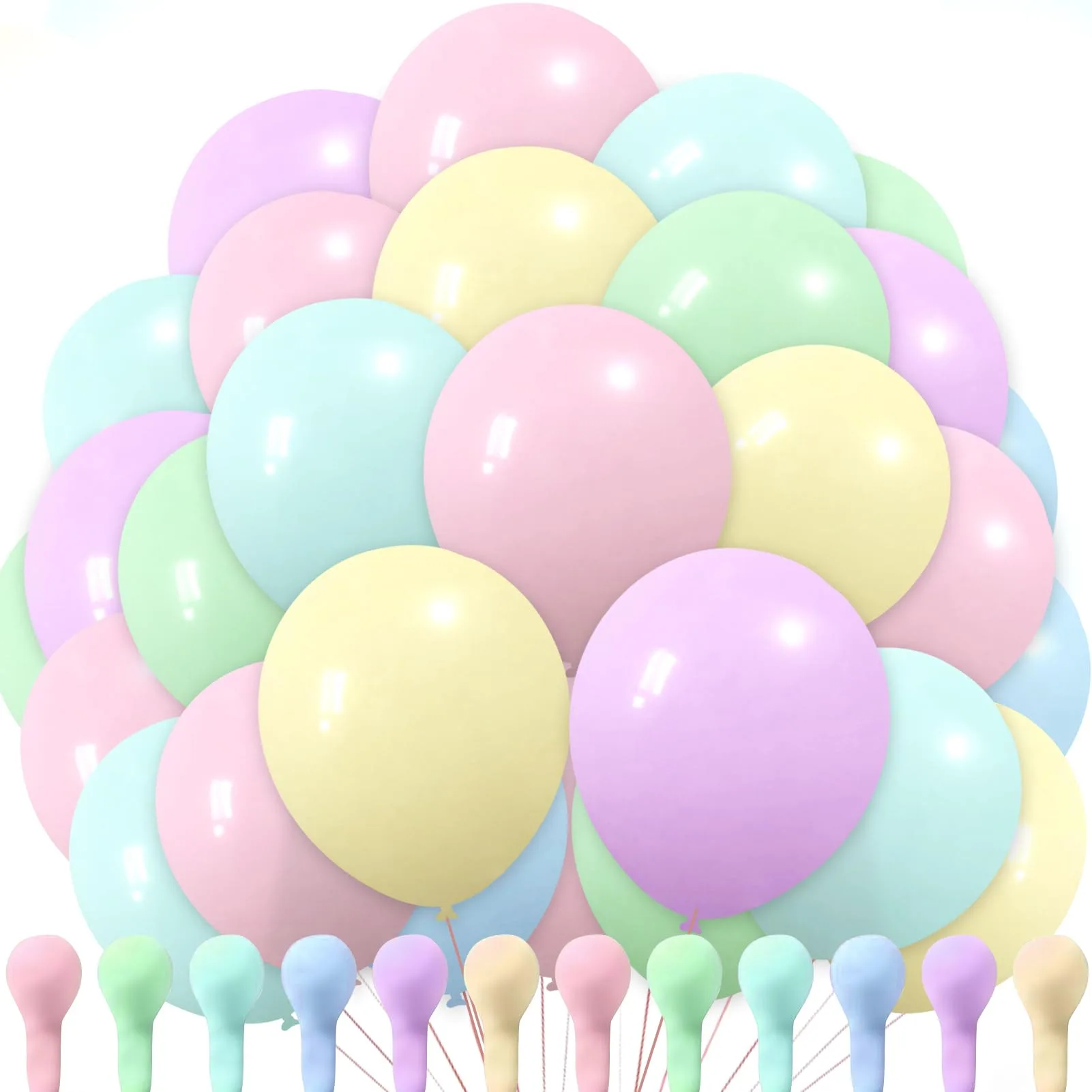 Macaron Latex Balloons image 2