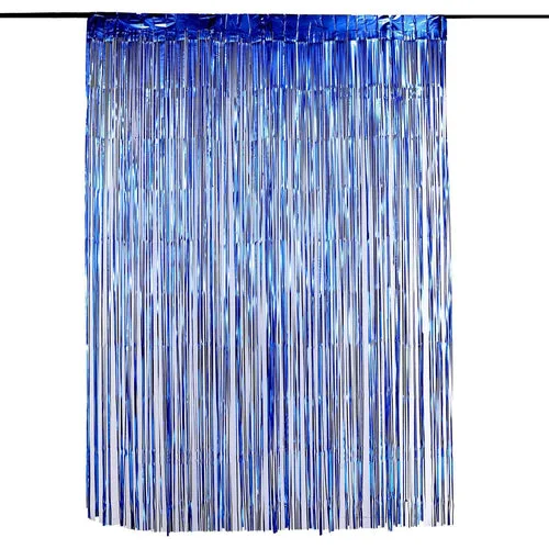 Metallic Fringe Door Curtain image 2