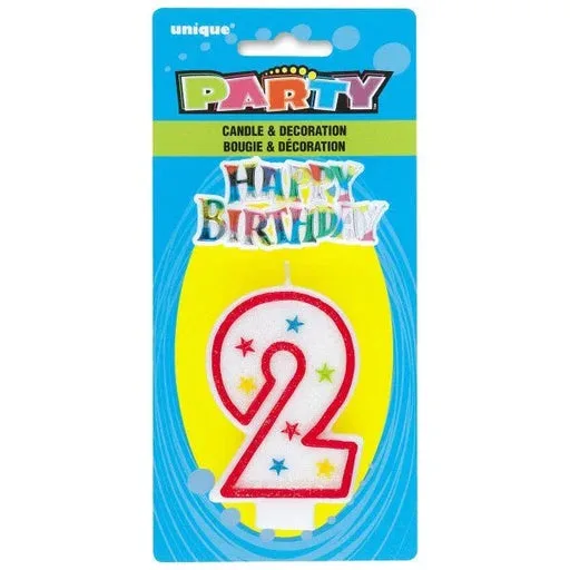 Number Birthday Candles