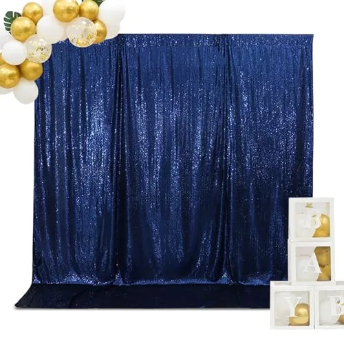 Sequin Backdrop Curtain image 2