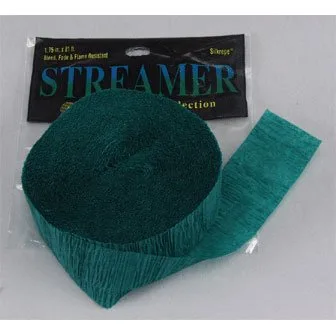 Solid Color Crepe Streamer