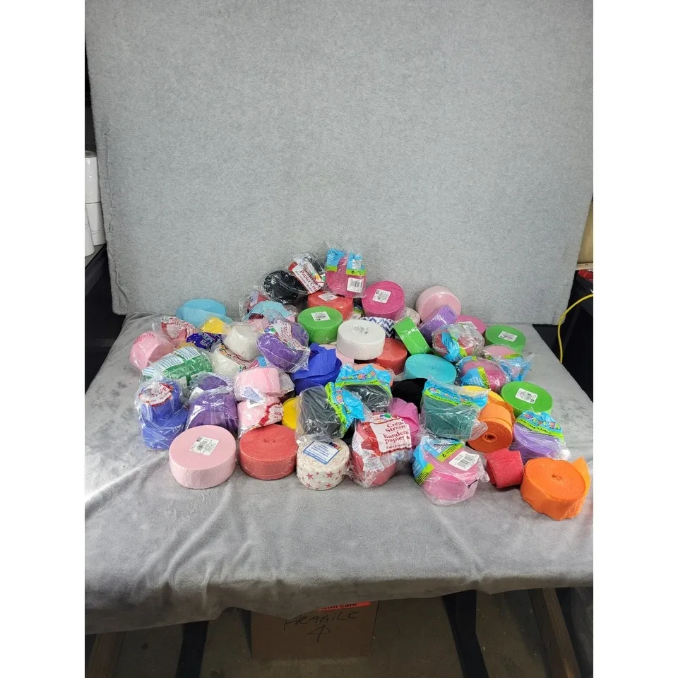 Solid Color Crepe Streamer image 3