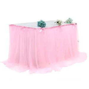 Tulle Table Skirt image 3